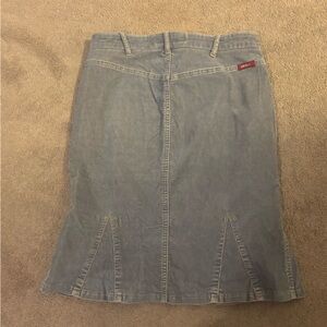 Guess Light Blue Denim Pencil Skirt